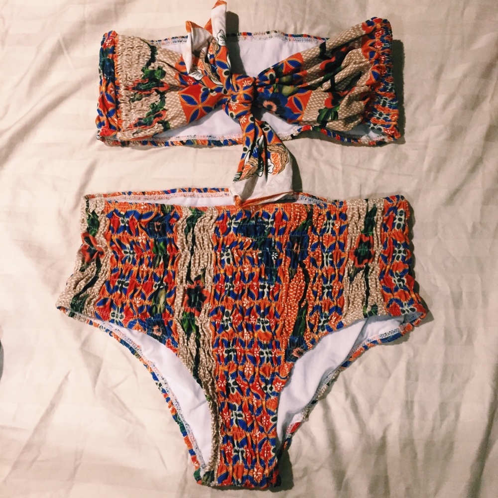 Beautiful boho bathing suit